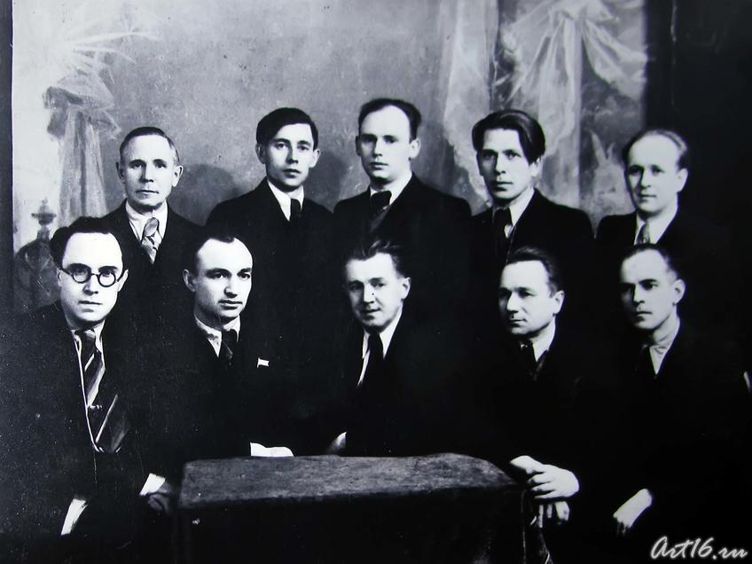 Фотография с Дж. Файзи (1946г.)