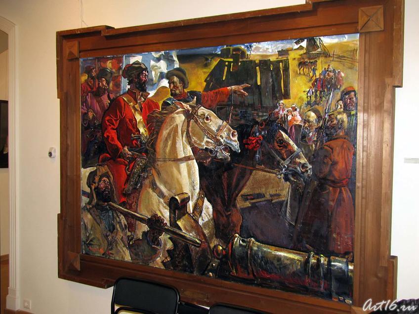 Емельян Пугачев и Бахтияр Канкаев (июль 1774). 1982