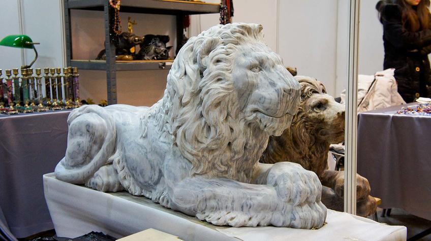 Фото №90519. Скульптура льва. Новиков Виталий, скульптор-анималист, Кунгур
