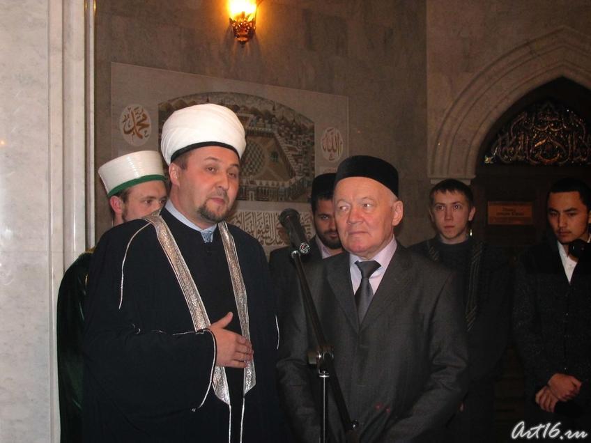 Фото №21744. Имам-хатыб мечети Кул Шариф Рамиль Юнусов и Шамиль Закиров