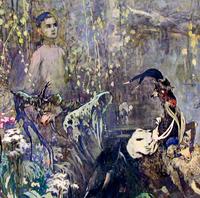 Ф. Аминов Тукай среди своих героев. 1968г.