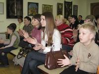 На  концерте  ансамбля «Бөрмәнчек» («Верба»)