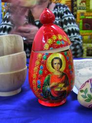 Деревянная посуда. Роспись
