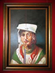 Сон Дали, когда он был цыганкой. 2004г.