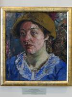 Портрет ученицы в шляпе. Мария Никифоровна Бурлюк (1915-1918)
