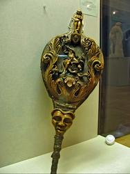 Мех каминный с изображением Геракла
