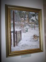Зимний пейзаж. Этюд. 1917