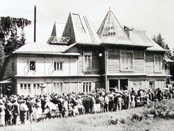Открытие возрожденной усадьбы. 24 июня 1962 года