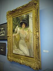 Портрет артистки Беллы Горской. 1910