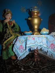 За самоваром