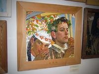Художник Сергей Каретников (Бабье лето). 1985