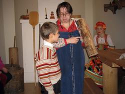 Святочные гадания по полену