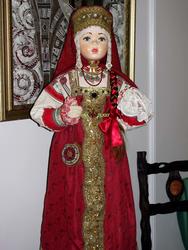 Кукла в русском костюме, г. Казань. 2010