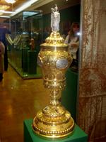 Кубок памятный с крышкой и подставкой. 1870