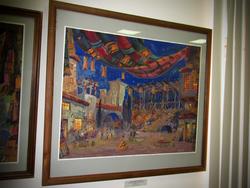 Эскиз декораций к опере Ж.Бизе "Кармен". 1958
