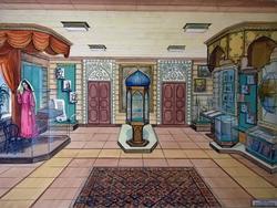 Эскизно-художественный проект Музея К. Насыри, в Казани, 2002