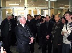 Первая экскурсия по выставке 