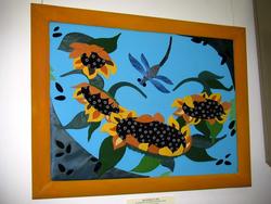 Стрекоза и подсолнухи. 2009