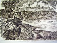 М.Цветаева и О. Мандельштам в Александрове. (лето.1916). 1993