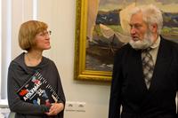 Улемнова  О.Л. с родственником Н,М.Сокольского