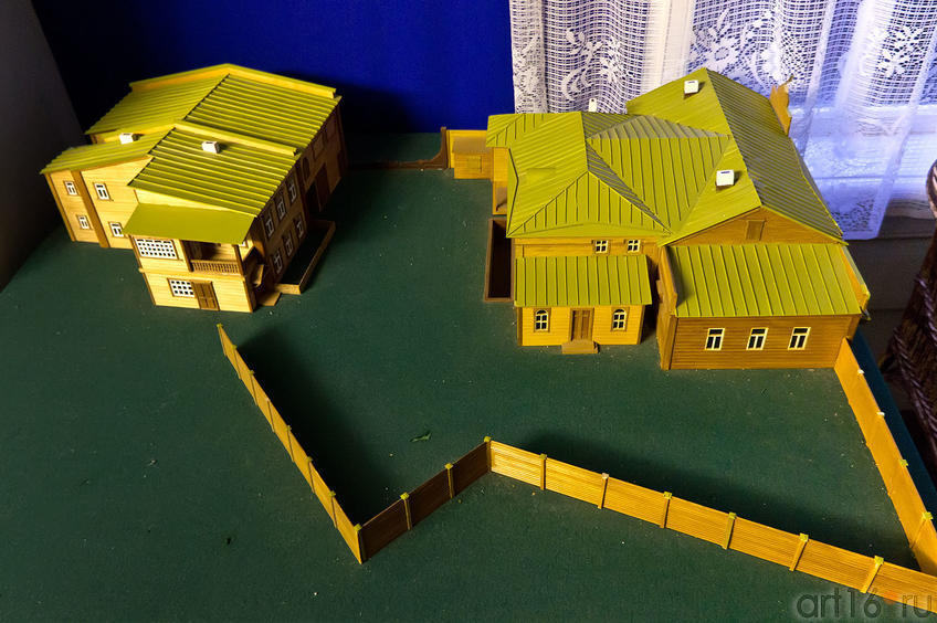 Макет усадьбы Орловой