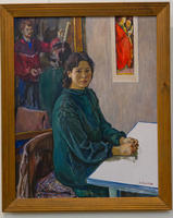 Портрет жены Г.Сайдашева. 1986. Зуфар Гимаев