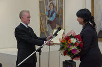 З. Гимаев, И. Аюпова. Поздравление юбиляра (2011)