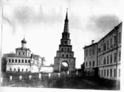 Дворцовая церковь, Башня Сююмбике, Северное крыло Пушечного двора 