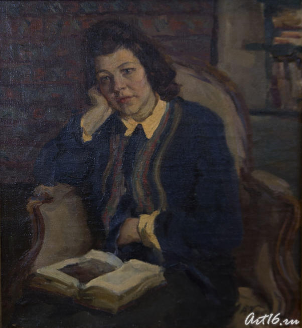 Портрет жены Камы, 1953, холст, масло
