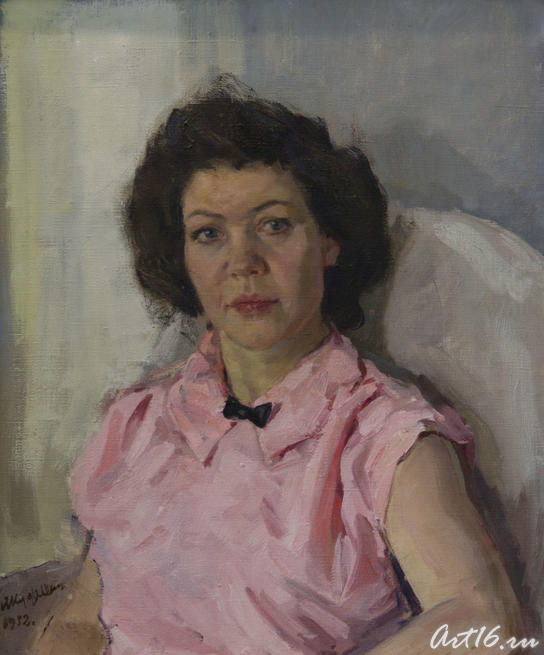 Портрет К.М.Скамровой, 1952, холст, масло
