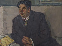 Портрет Б.Альменова, 1959, Холст, Масло