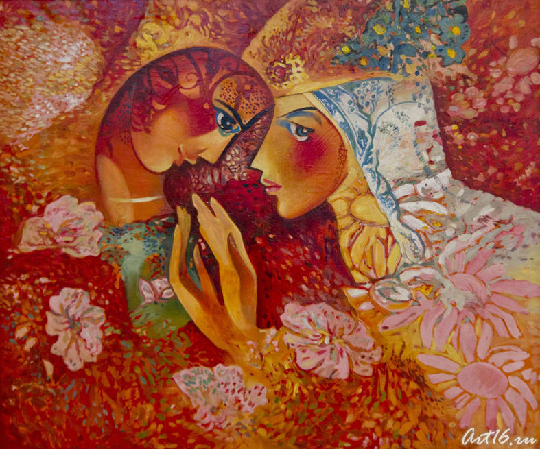 Юность. 2005..Аршинов В.П. 1945. Холст, масло, собственность автора