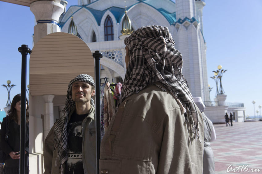 Искусство носить платок