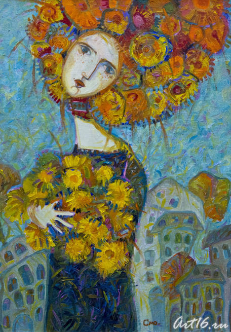 «Осенняя», Смолина А., 2010, холст, масло