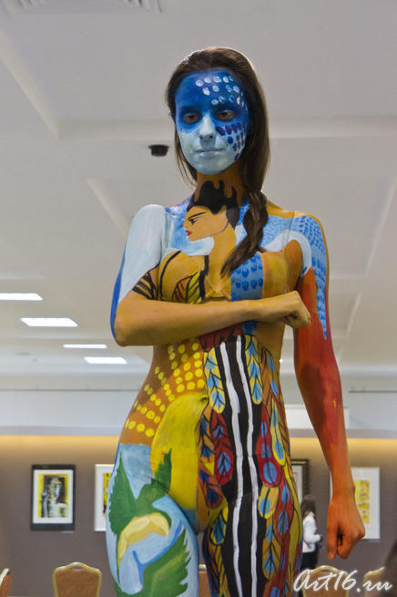 Второе место в конкурсе «Body-Art Battle» в Манеже