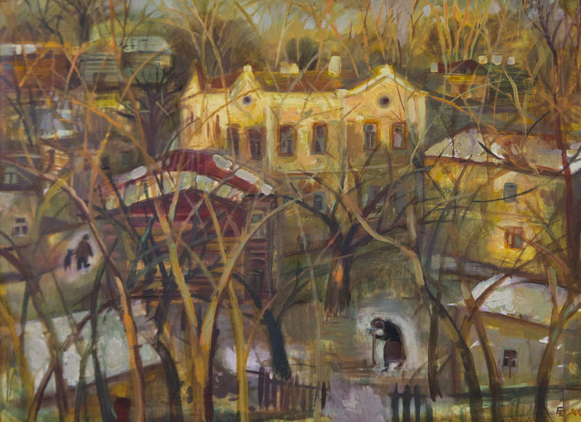 Диптих. Улица Некрасова. 2008 Ермолина Е.А.. (2)