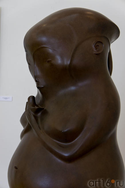 Мадонна с птичкой. 2011. Даши Намдаков