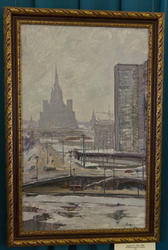Над Москвой-рекой. Оттепель. 1983. Жданов Ю.Т. (1925-1986)