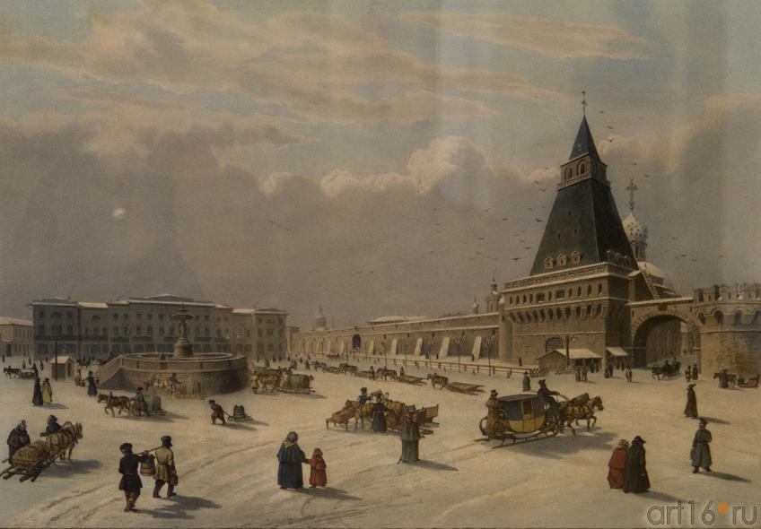 Фото №79999. Бишбуа Л.П.А.(1801-1850), Дитц С.Ф. (1803-1873). Лубянская площадь