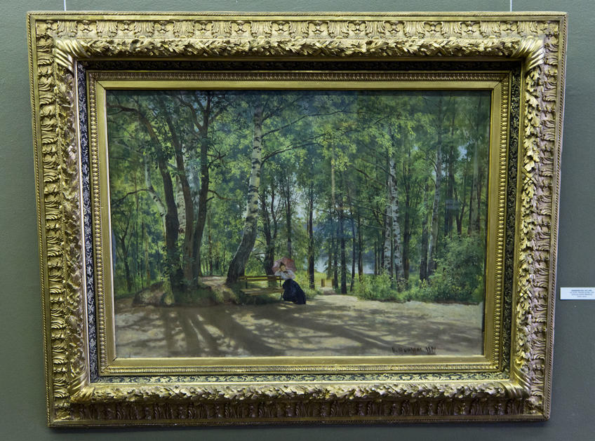 На даче (Около дачи). 1894. Шишкин И.И. (1832-1898)