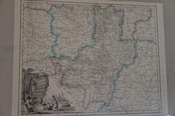 Карта Тамбовской губернии. Российский атлас А.Вильбрехта. 1800