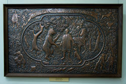 Старик, медведь и лиса, 1998.  Александр Иванов