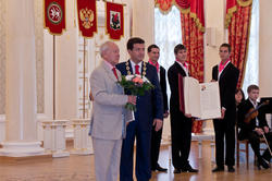 Чествование почетных граждан  Казани. 30 августа 2011. Казанская Ратуша