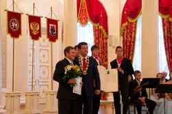 Чествование почетных граждан  Казани. 30 августа 2011. Казанская Ратуша