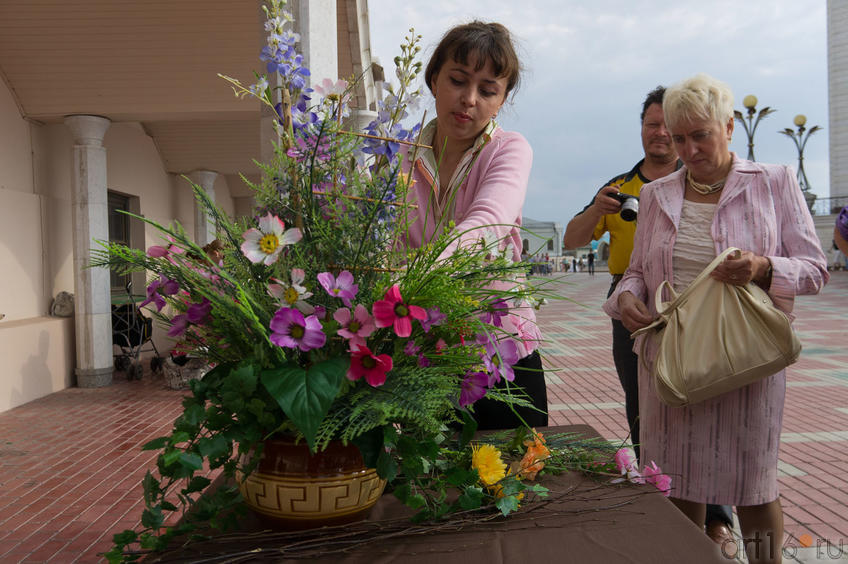 Алсу Биктимерова: мастер-класс по флористике «Краски уходящего лета»