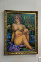 У  Голубого озера. 2004. Батраев З.С., 1936