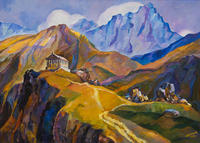 Мелодии гор. Гарни. Армения. 2009.  Батраев З.С., 1936
