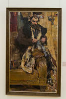 Портрет отца. 1918.  Фешин Н.И.
