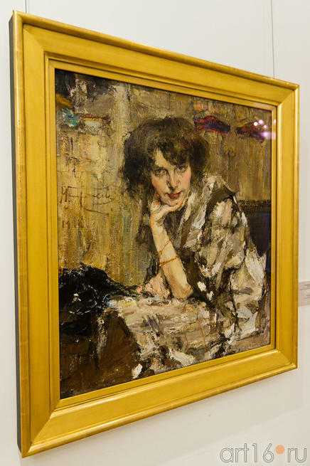Молодая женщина, 1912. Фешин Н.И.