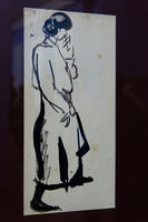 Набросок портрета К.К.Алексеевой. 1920-1922.  Фальк Р.Р. (1886-1958)